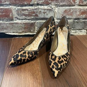 Sam Edelman Leopard Heels